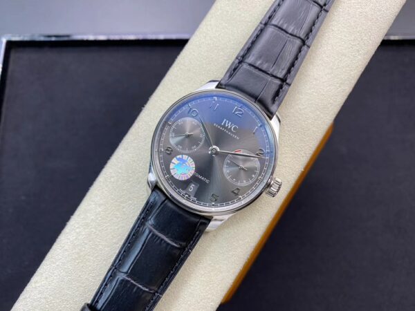 IWC Portuguese Real PR IW500106  ZF Factory 1:1 Best Edition Gray Dial - Best Replica Watches Store For Sale!