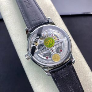 IWC Portuguese Real PR IW500710  ZF Factory 1:1 Best Edition Blue Dial on Black Leather Strap A52010 V5 - Best Replica Watches Store For Sale!
