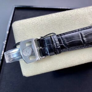 IWC Portuguese Real PR IW500107  ZF Factory 1:1 Best Edition Black Dial on Black Leather Strap A52010 V5 - Best Replica Watches Store For Sale!