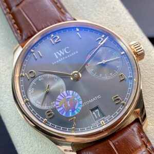 IWC Portuguese Real PR RG IW500702 ZF Factory 1:1 Best Edition Gray Dial - Best Replica Watches Store For Sale!