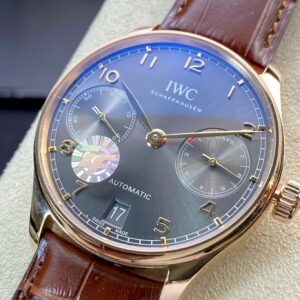 IWC Portuguese Real PR RG IW500702 ZF Factory 1:1 Best Edition Gray Dial - Best Replica Watches Store For Sale!