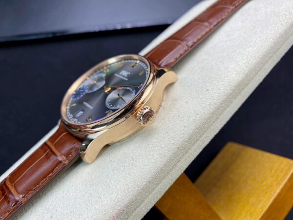 IWC Portuguese Real PR RG IW500702 ZF Factory 1:1 Best Edition Gray Dial - Best Replica Watches Store For Sale!