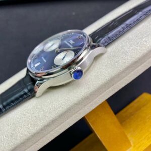 IWC Portuguese Real PR Laureus Edition IW500112  ZF Factory 1:1 Best Edition Blue Dial on Black Leather Strap A52010 V5 - Best Replica Watches Store For Sale!
