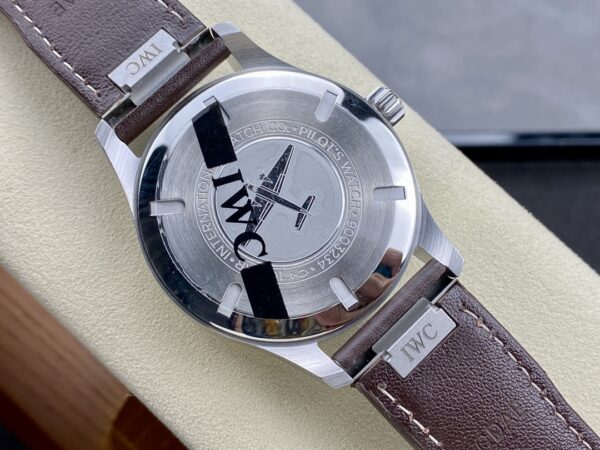 IWC Mark Mark XX IW328205 SS M+ Factory 1:1 Best Edition Green Dial on Brown Leather Strap A35111 - Best Replica Watches Store For Sale!