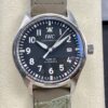 IWC Mark Mark XX IW328201 SS M+ Factory 1:1 Best Edition Black Dial on Camouflage Leather Strap A35111 - Best Replica Watches Store For Sale!