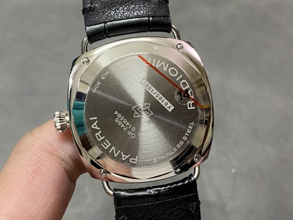 Panerai PAM01394 PAM1294 Radiomir 40mm VS Factory 1:1 Best Edition Black Dial on Black Leather Strap P900 - Best Replica Watches Store For Sale!