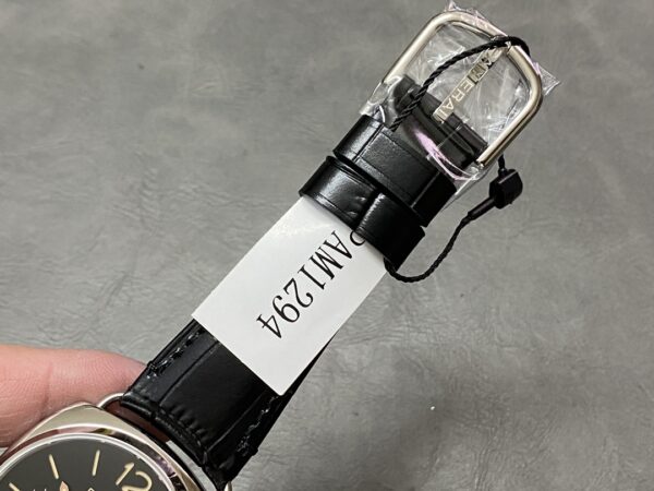 Panerai PAM01394 PAM1294 Radiomir 40mm VS Factory 1:1 Best Edition Black Dial on Black Leather Strap P900 - Best Replica Watches Store For Sale!