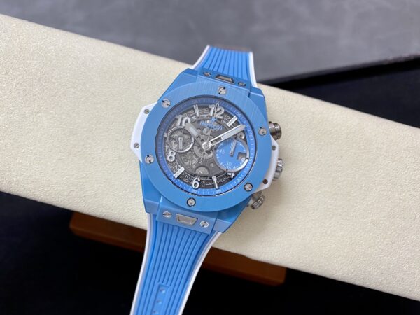 HUBLOT Big Bang Unico Sky 441.EX.5120.RX Blue Ceramic BBF Factory 1:1 Best Edition - Best Replica Watches Store For Sale!
