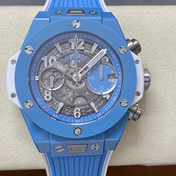 HUBLOT Big Bang Unico Sky 441.EX.5120.RX Blue Ceramic BBF Factory 1:1 Best Edition - Best Replica Watches Store For Sale!