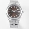 VC Overseas 4500V/110A-B146 SS Mks Factory 1:1 Best Edition Brown Dial on SS Bracelet A5100 - Best Replica Watches Store For Sale!
