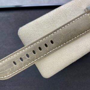 Panerai PAM1394 Luminor Marina 42mm VS Factory1:1 Best Edition White Dial on Brown Asso Strap P.9010 - Best Replica Watches Store For Sale!