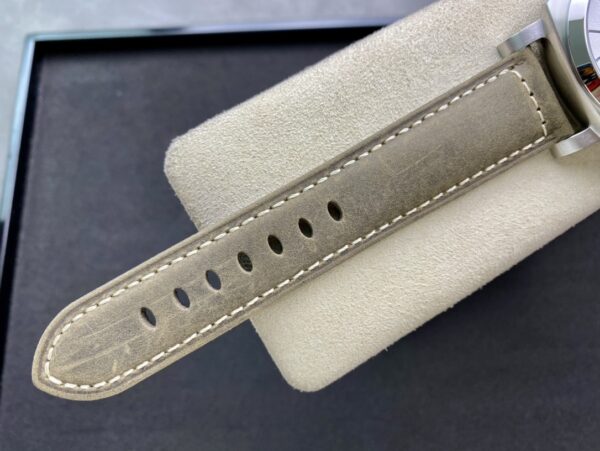 Panerai PAM1394 Luminor Marina 42mm VS Factory1:1 Best Edition White Dial on Brown Asso Strap P.9010 - Best Replica Watches Store For Sale!