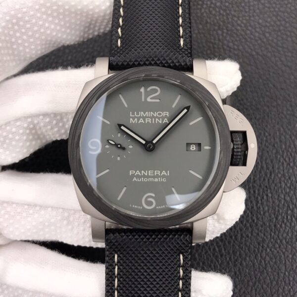 Panerai PAM01662 PAM1662 Satin-polished Ti VS Factory 1:1 Best Edition on Black Kevlar Composite Strap P.9010 - Best Replica Watches Store For Sale!