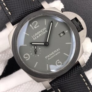 Panerai PAM01662 PAM1662 Satin-polished Ti VS Factory 1:1 Best Edition on Black Kevlar Composite Strap P.9010 - Best Replica Watches Store For Sale!
