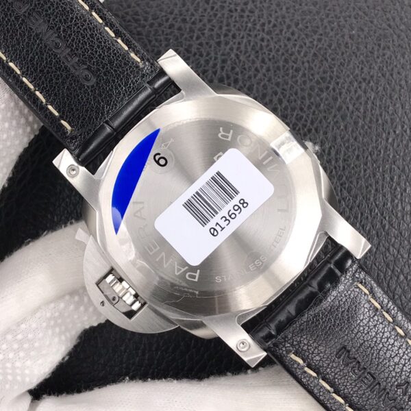 Panerai PAM00312 PAM312 R VS Factory 1:1 Best Edition on Black Leather Strap P.9000 Super Clone V2 - Best Replica Watches Store For Sale!