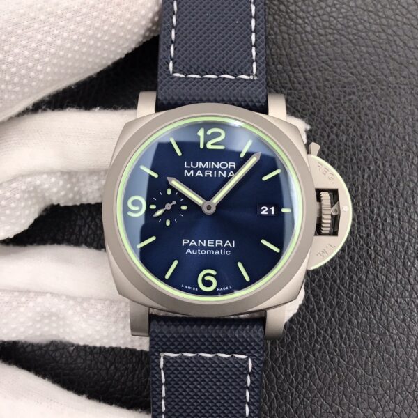 Panerai  PAM1117 Titanium VS Factory 1:1 Best Edition Blue Dial - Best Replica Watches Store For Sale!