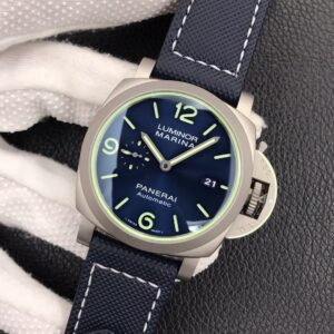 Panerai  PAM1117 Titanium VS Factory 1:1 Best Edition Blue Dial - Best Replica Watches Store For Sale!