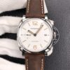Panerai PAM01046 PAM1046 Luminor Due VS Factory Best Edition White Dial on Brown Asso Strap AXXXIV - Best Replica Watches Store For Sale!