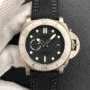 Panerai PAM00984 PAM984 Mike Horn Submersible VS Factory 1:1 Best Edition Black Dial on Black Nylon Strap P.9010 Clone - Best Replica Watches Store For Sale!