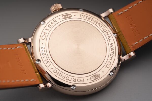 IWC Portofino Automatic 37mm IW458116 RG V7 Factory 1:1 Best Edition White Dial on Light Brown Leather Strap A2892 - Best Replica Watches Store For Sale!