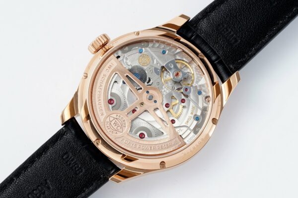 IWC Portugieser Perpetual Calendar IW503302 RG APS Factory 1:1 Best Edition White Dial on Black Leather Strap A52610 Clone - Best Replica Watches Store For Sale!