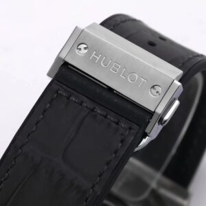 HUBLOT Classic Fusion 45mm 511.NX.7071.LR Titanium WWF Factory 1:1 Best Edition Gray Dial on Gray Gummy Strap A2892 - Best Replica Watches Store For Sale!