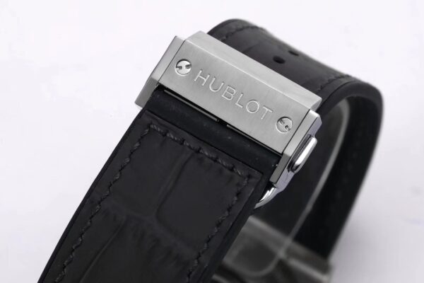 HUBLOT Classic Fusion 45mm 511.NX.7071.LR Titanium WWF Factory 1:1 Best Edition Gray Dial on Gray Gummy Strap A2892 - Best Replica Watches Store For Sale!