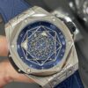 HUBLOT Big Bang Sang 415.NX WWF Factory 1:1 Best Edition Blue Dail - Best Replica Watches Store For Sale!