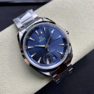 OMEGA Aqua Terra 150M Master Chronometers VS Factory 1:1 Best Edition Deep Blue Dial Silver Hand on SS Bracelet A8900 Super Clone - Best Replica Watches Store For Sale!