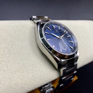 OMEGA Aqua Terra 150M Master Chronometers VS Factory 1:1 Best Edition Deep Blue Dial Silver Hand on SS Bracelet A8900 Super Clone - Best Replica Watches Store For Sale!