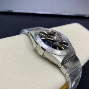 OMEGA Constellation 38mm SS VS Factory 1:1 Best Edition Black Dial Stick Markers on SS Bracelet A8500 Super Clone - Best Replica Watches Store For Sale!