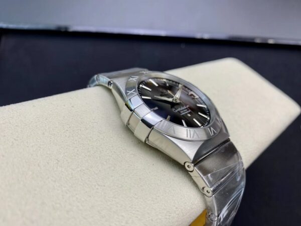 OMEGA Constellation 38mm SS VS Factory 1:1 Best Edition Black Dial Stick Markers on SS Bracelet A8500 Super Clone - Best Replica Watches Store For Sale!