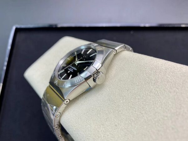 OMEGA Constellation 38mm SS VS Factory 1:1 Best Edition Black Dial Stick Markers - Best Replica Watches Store For Sale!