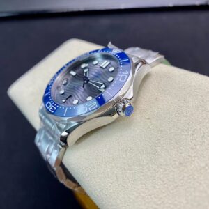 OMEGA Seamaster Diver 2018 300M VS Factory Best Edition Blue Ceramic Gray Dial on SS Bracelet A8800 - Best Replica Watches Store For Sale!