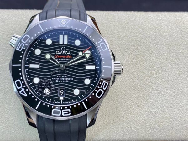 OMEGA SeamasterDiver 300M VS Factory 1:1 Best Edition Black Dial V2 - Best Replica Watches Store For Sale!