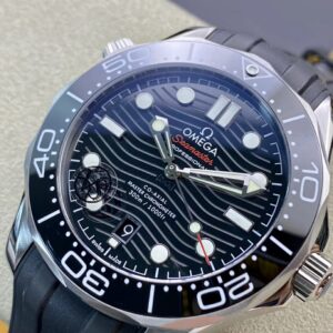 OMEGA SeamasterDiver 300M VS Factory 1:1 Best Edition Black Dial V2 - Best Replica Watches Store For Sale!