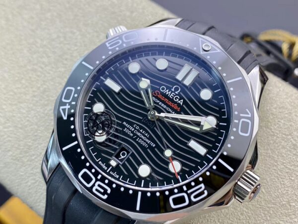 OMEGA SeamasterDiver 300M VS Factory 1:1 Best Edition Black Dial V2 - Best Replica Watches Store For Sale!