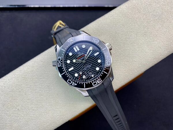 OMEGA SeamasterDiver 300M VS Factory 1:1 Best Edition Black Dial V2 - Best Replica Watches Store For Sale!