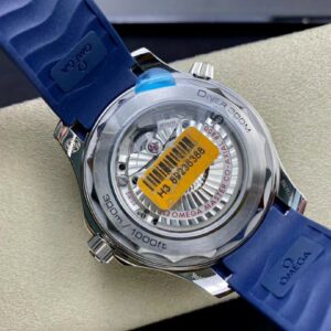 OMEGA Seamaster Diver 300M VS Factory 1:1 Best Edition Blue Ceramic Blue Dial on Blue Rubber Strap A8800 V2 - Best Replica Watches Store For Sale!
