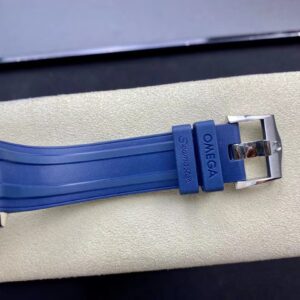 OMEGA Seamaster Diver 300M VS Factory 1:1 Best Edition Blue Ceramic Blue Dial on Blue Rubber Strap A8800 V2 - Best Replica Watches Store For Sale!