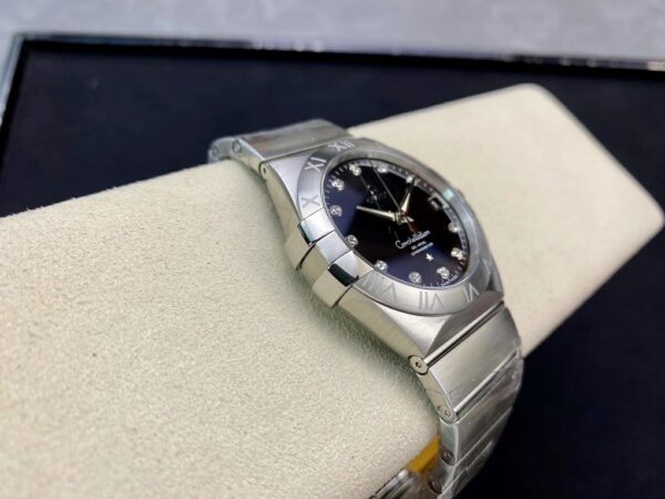 OMEGA Constellation 38mm SS VS Factory 1:1 Best Edition Black Dial Stick Markers on SS Bracelet A8500 Super Clone - Best Replica Watches Store For Sale!