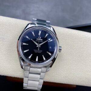 OMEGA Aqua Terra 150M Master Chronometers VS Factory 1:1 Best Edition Black Dial SS Hand on SS Bracelet A8900 Super Clone - Best Replica Watches Store For Sale!