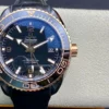 OMEGA Planet Ocean 45.5mm VS Factory 1:1 Best Edition on Black Leather Strap - Best Replica Watches Store For Sale!