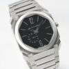 BVLGARI Octo Finissimo SS BV Factory 1:1 Best Edition Black Dial on Stainless Steel Asian Micro Rotor Movement - Best Replica Watches Store For Sale!