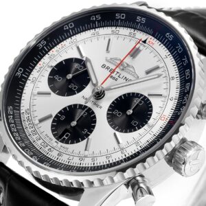 Breitling Navitimer B01 43mm SS BLS Factory 1:1 Best Edition White Dial - Best Replica Watches Store For Sale!