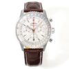 Breitling Navitimer B01 43mm SS BLS Factory 1:1 Best Edition White Dial - Best Replica Watches Store For Sale!