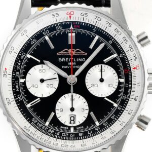Breitling Navitimer B01 43mm SS BLS Factory 1:1 Best Edition Black Dial - Best Replica Watches Store For Sale!