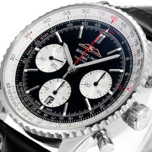 Breitling Navitimer B01 43mm SS BLS Factory 1:1 Best Edition Black Dial - Best Replica Watches Store For Sale!