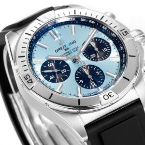 Breitling Chronomat B01 PB0134101C1S1 42mm SS BLS Factory 1:1 Best Edition Ice Blue Dial - Best Replica Watches Store For Sale!