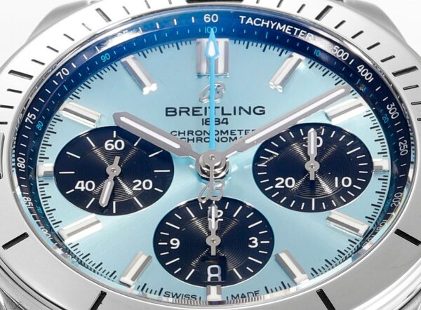 Breitling Chronomat B01 PB0134101C1S1 42mm SS BLS Factory 1:1 Best Edition Ice Blue Dial - Best Replica Watches Store For Sale!